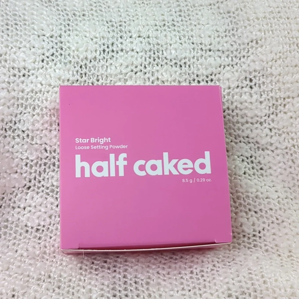 Half Caked Star Bright Loose Setting Powder in Pink, 8.5g/0.29oz